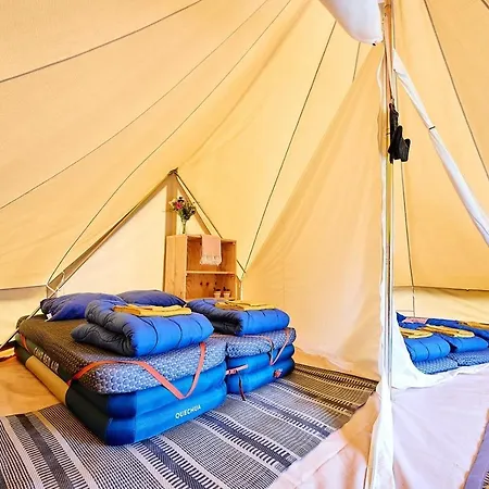 Tipi Tent In De Ardennen Lüks kamp alanı Rendeux