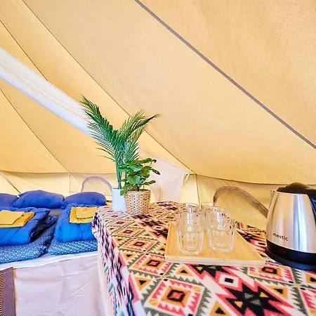 Tipi Tent In De Ardennen Lüks kamp alanı