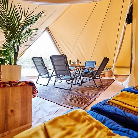 Lüks kamp alanı Tipi Tent In De Ardennen